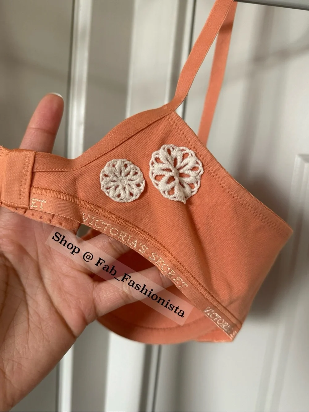 Victoria's Secret Orange Underwire Smooth Bra 36B
